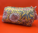FLOWER YELLOW MAKE-UP BAG