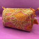 FLOWER ORANGE MAKE-UP BAG