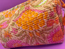 FLOWER ORANGE MAKE-UP BAG