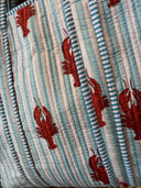 LOBSTER BABY BLUE TOTE
