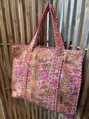 FLOWER ORANGE TOTE
