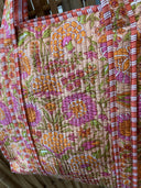 FLOWER ORANGE TOTE