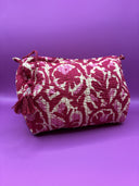 FLOWER PINK MAKE-UP BAG