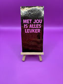 Tegel met houder
