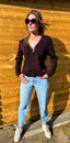 Vest - Isabelle Chocolate